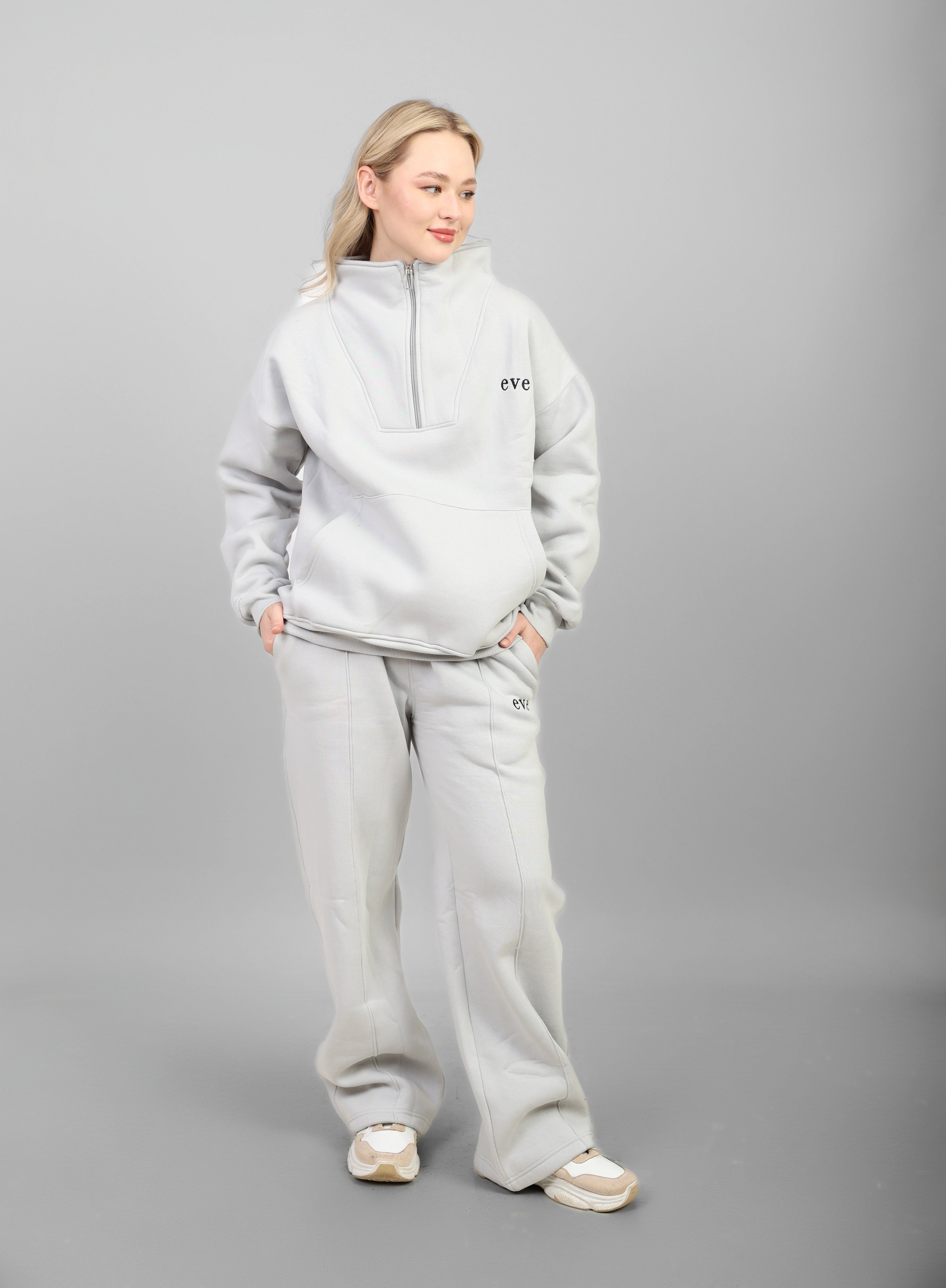 Everyday 1/4 Zip Jumper Oversized