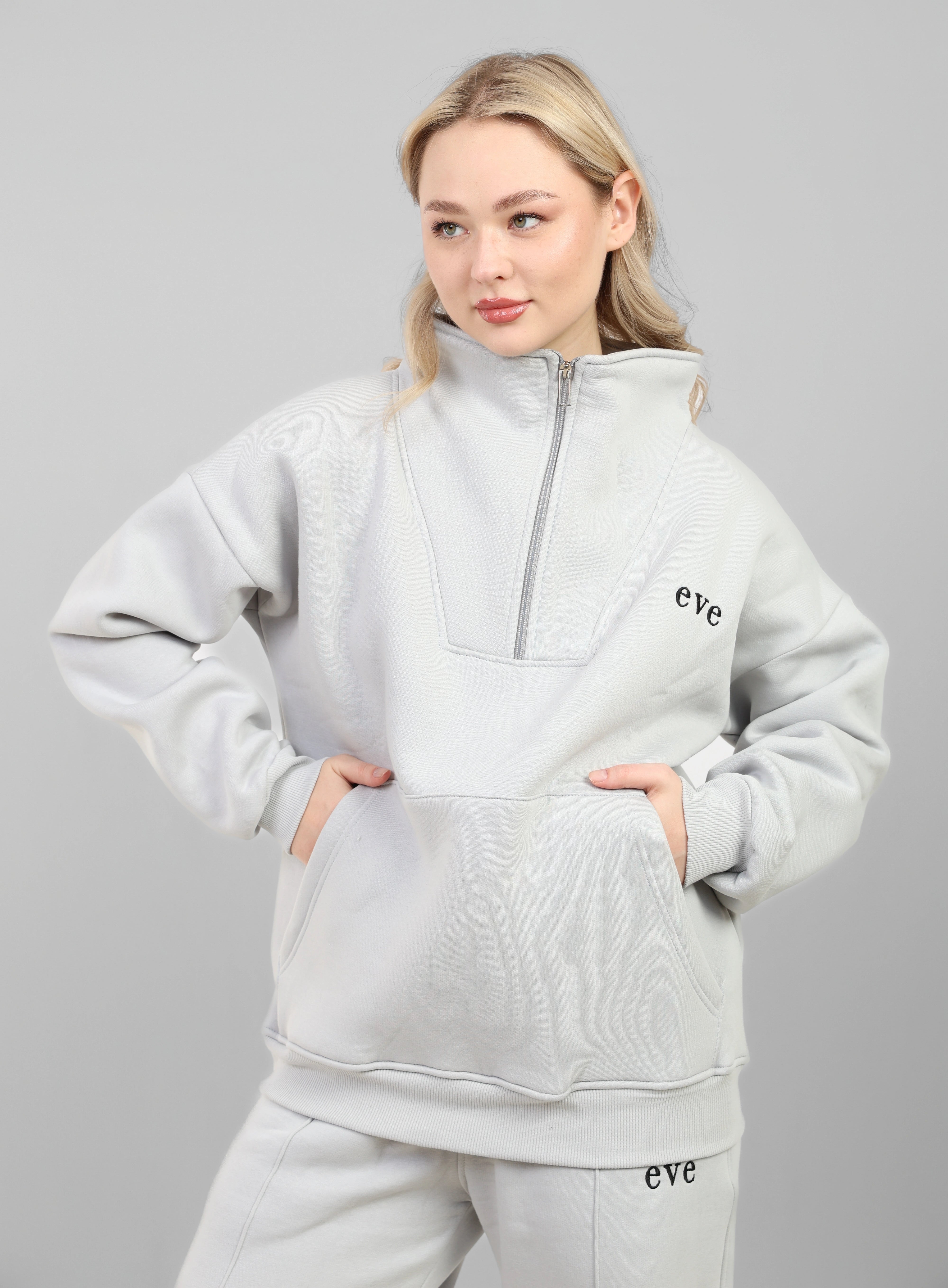 Everyday 1/4 Zip Jumper Oversized