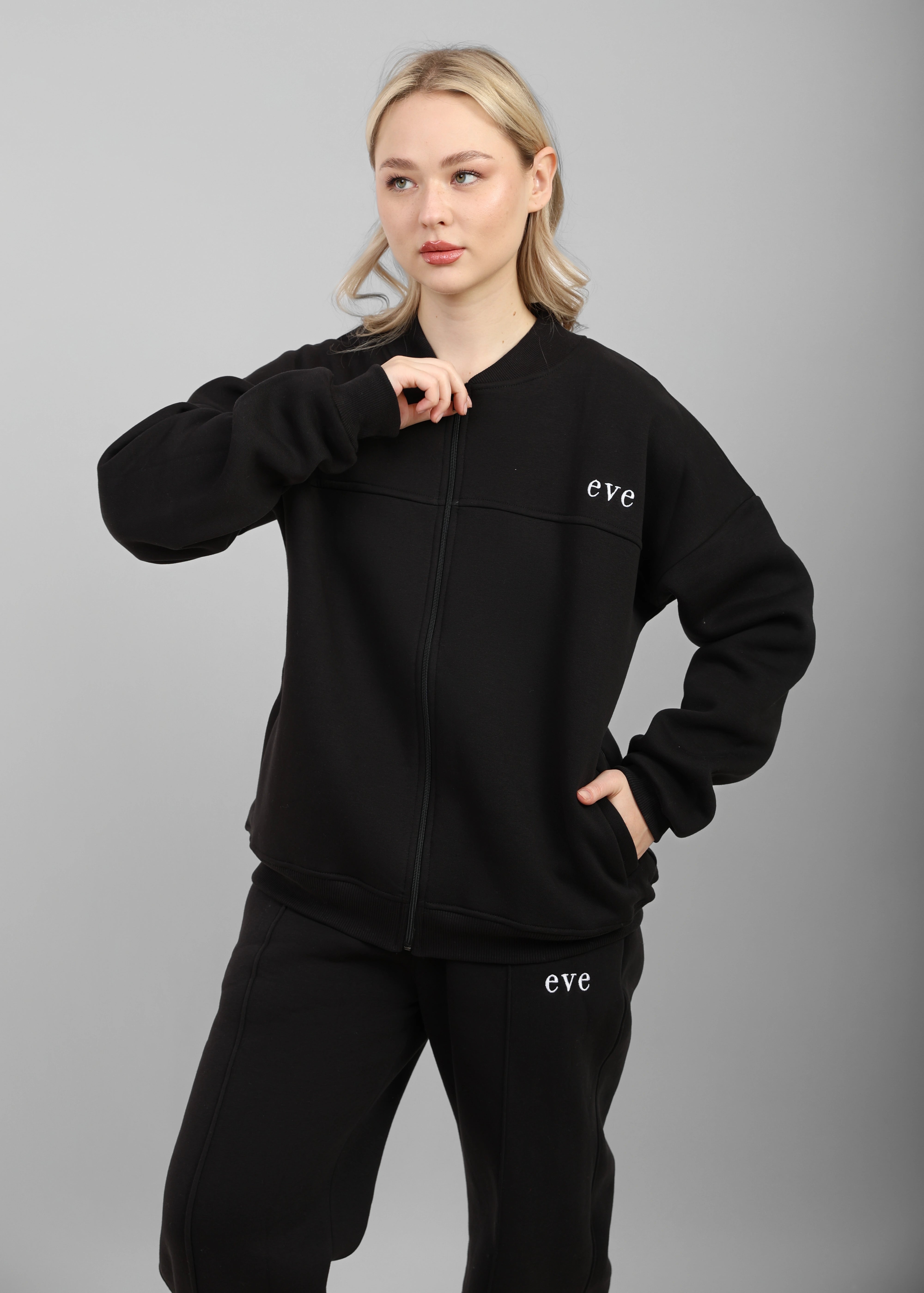 Jacket with lines Oversized