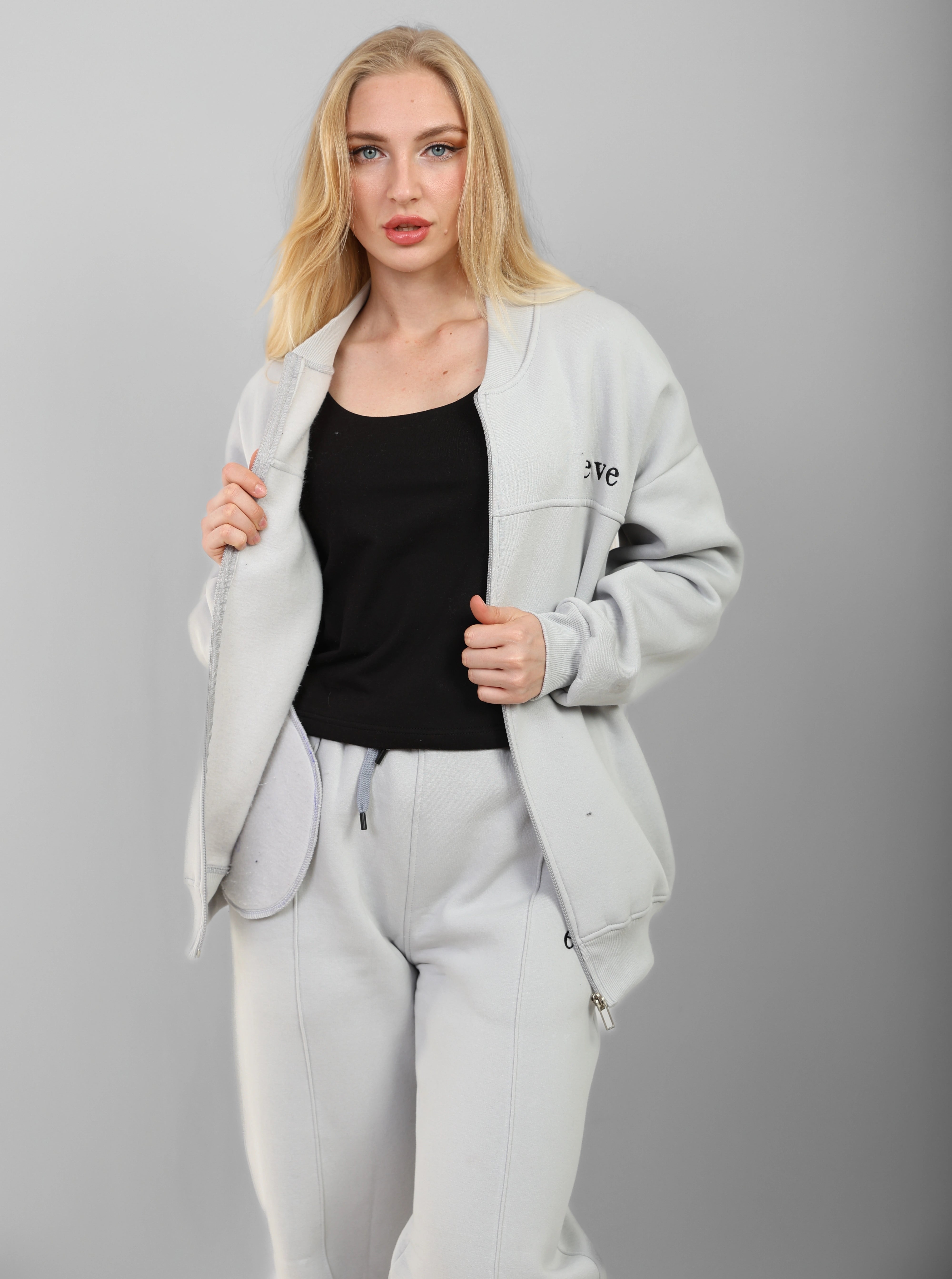 Jacket with lines Oversized