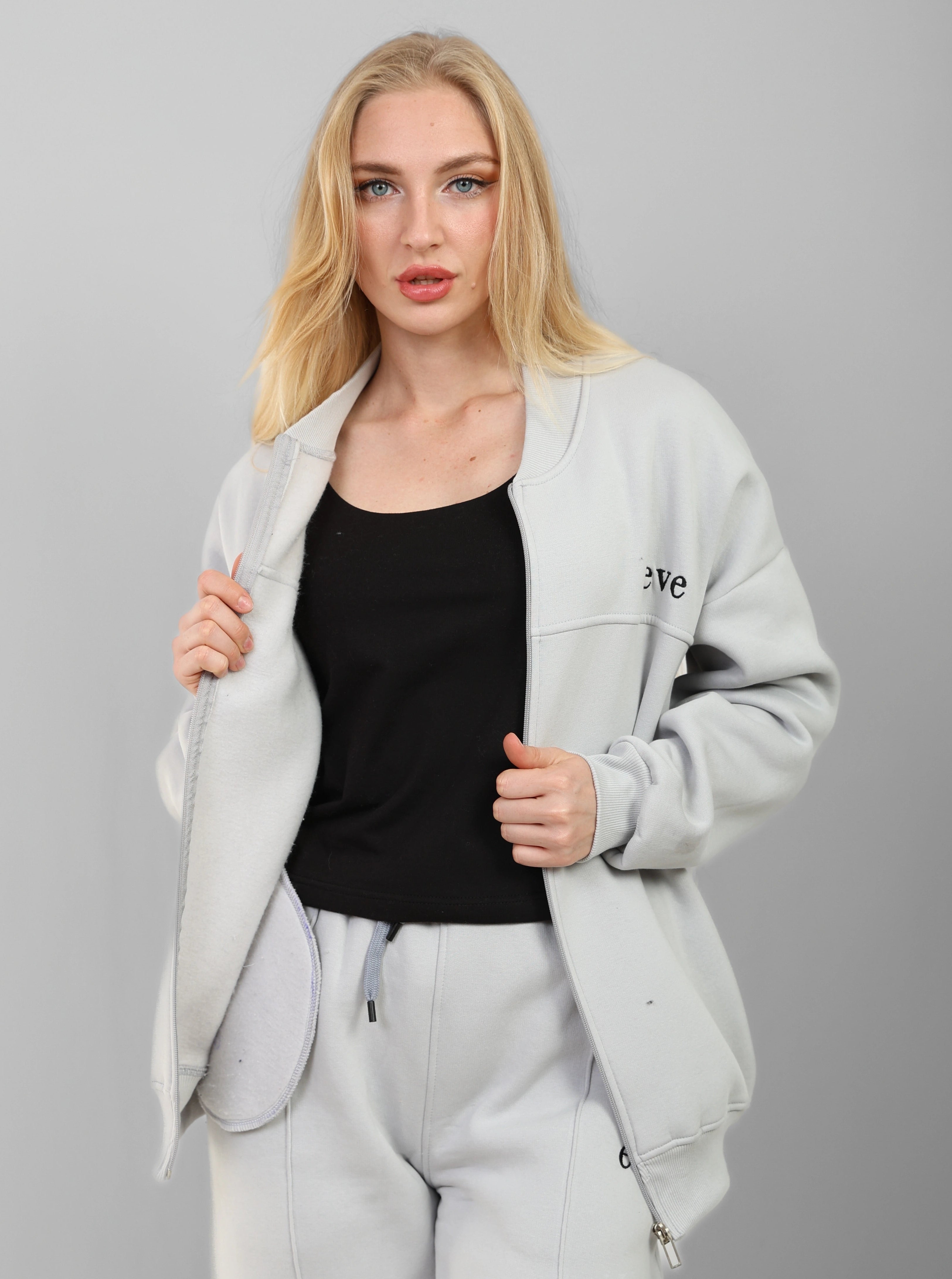 Jacket with lines Oversized