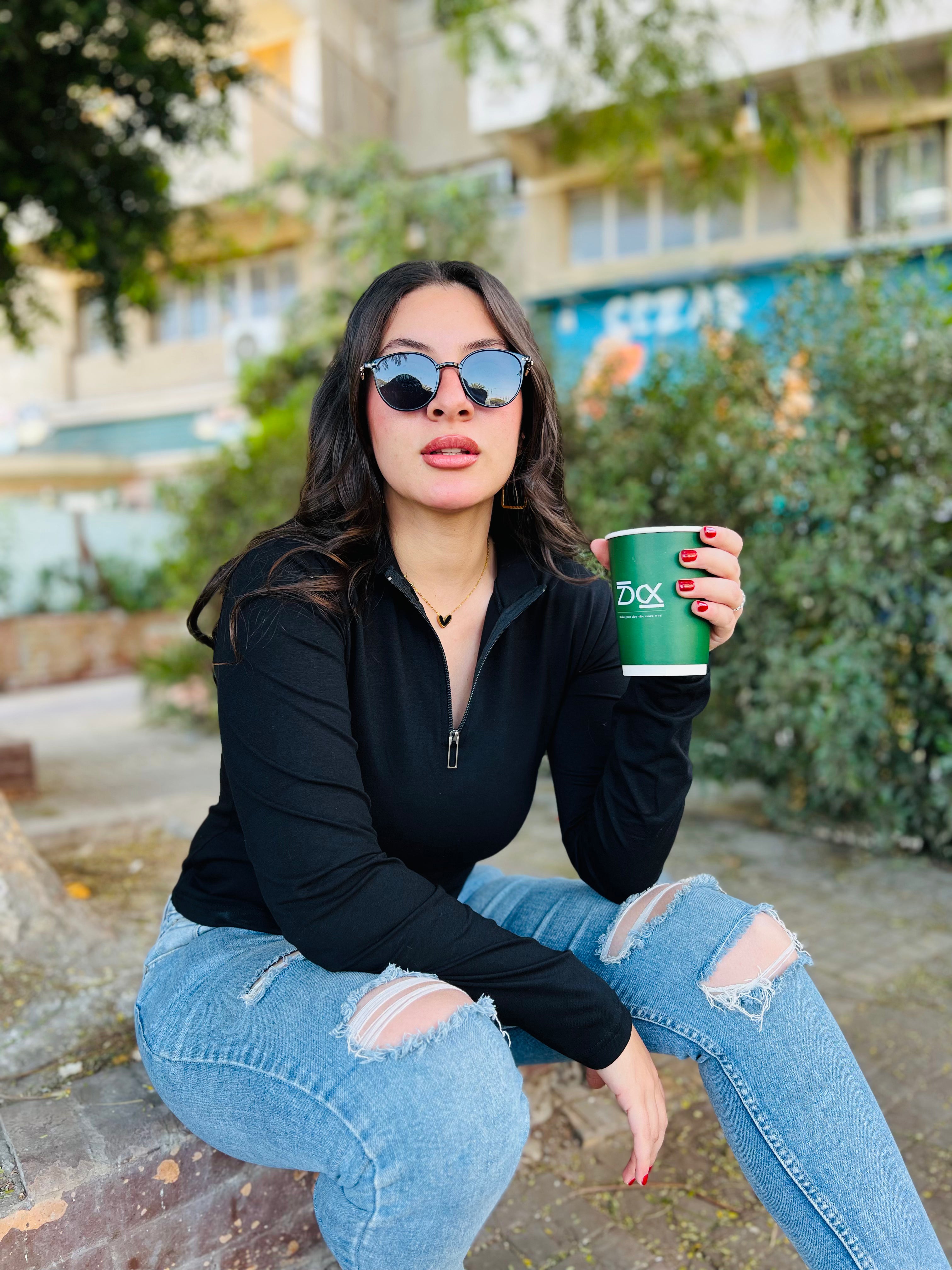 High Neck ¼ Zipper Long Sleeve