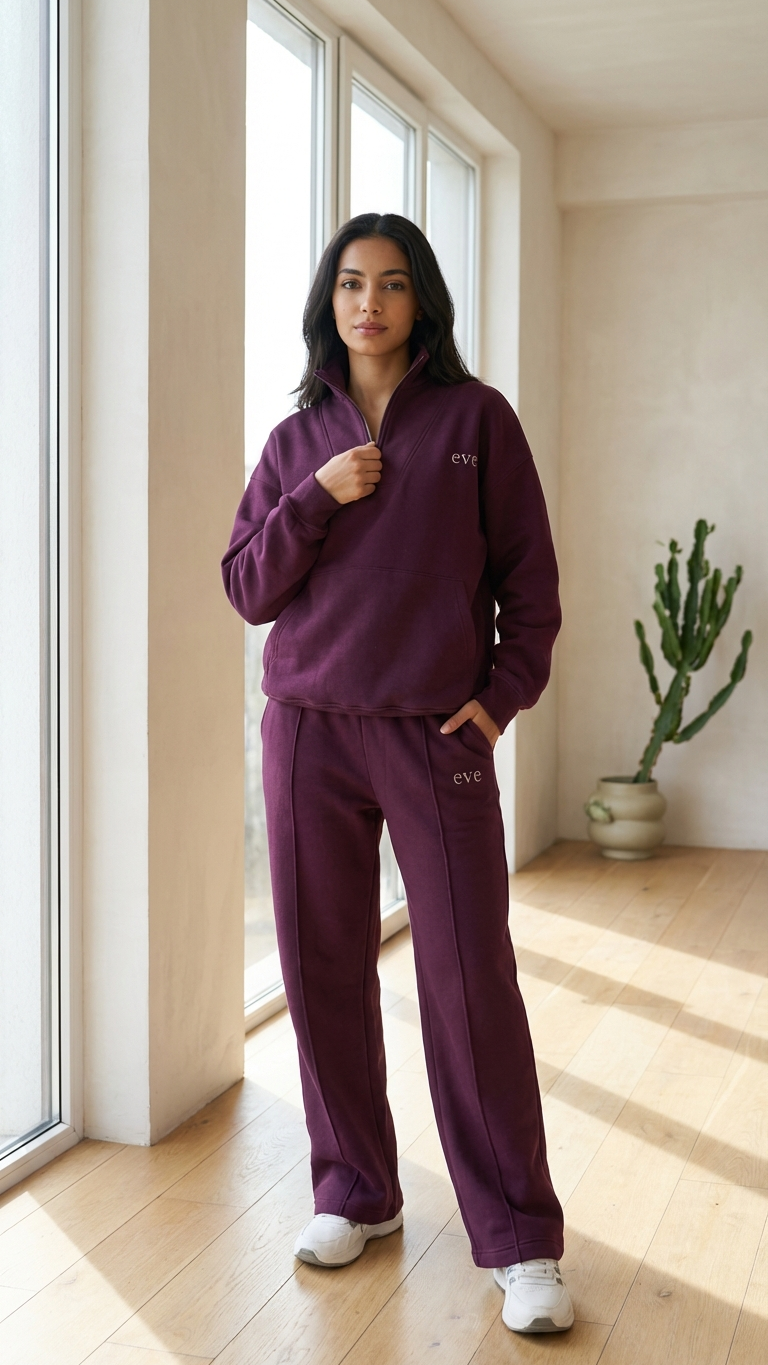 Everyday 1/4 Zip Jumper Oversized